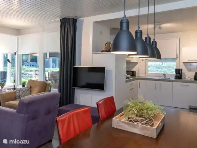 De Bosrand 55 huren in Nederland, Overijssel, Denekamp - vakantiehuis eethoek, Keuken en TV