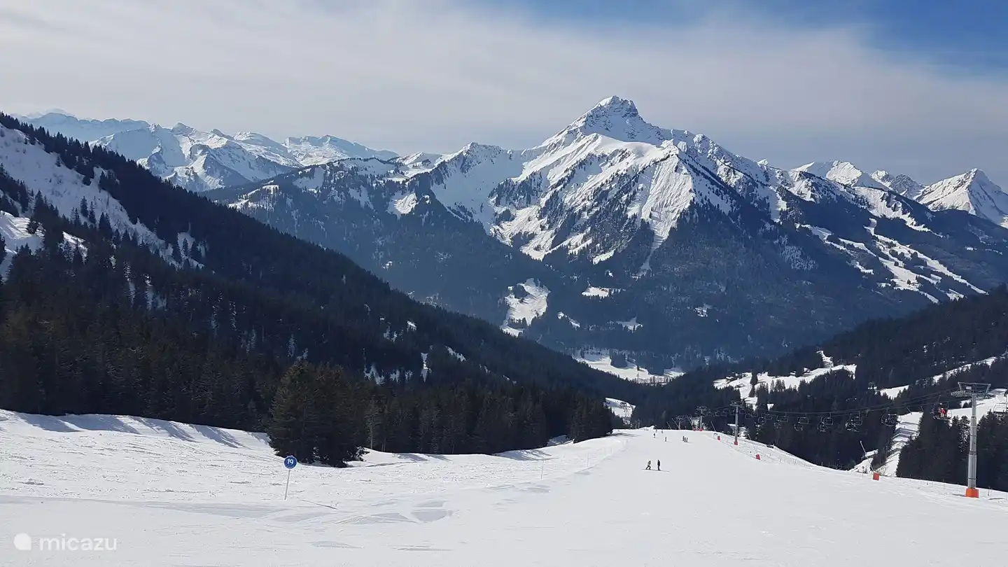 Skipiste Le Braitaz zorgt voor verbinding tussen Torgon en La Chapelle