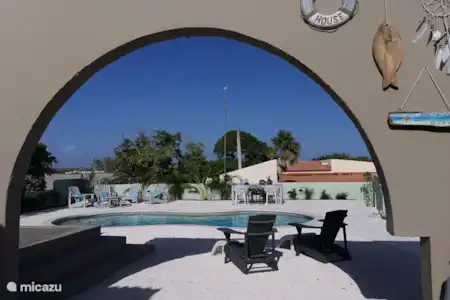 Vakantiehuis Curaçao, Banda Ariba (oost), Mambo Beach - bungalow Casa Uva Verde