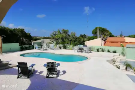 Vakantiehuis Curaçao, Banda Ariba (oost), Mambo Beach - bungalow Casa Uva Verde