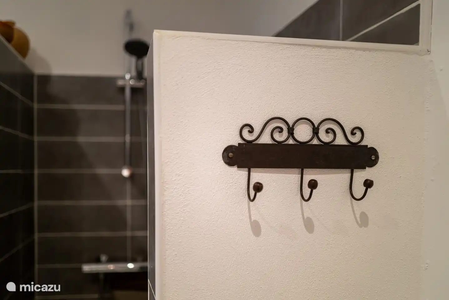 Aufhängehaken im Badezimmer