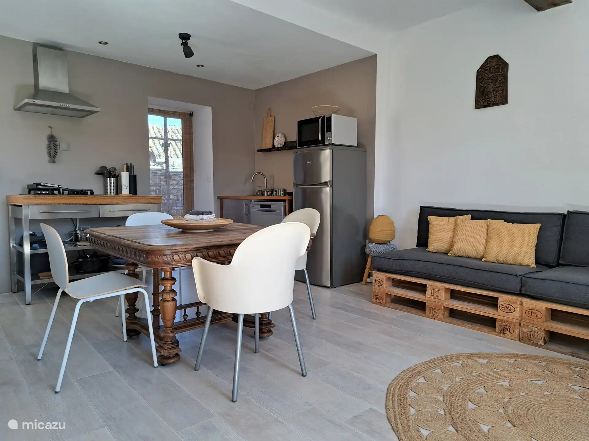 Eine helle und attraktive Wohnung für 4 Personen.