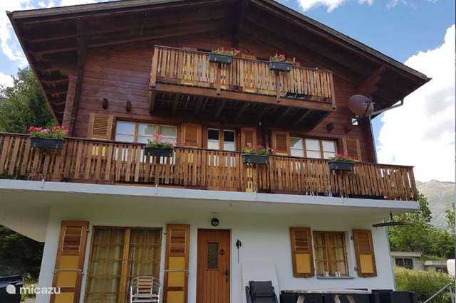 Vakantiehuis Zwitserland – chalet Chalet Verrel (beneden)