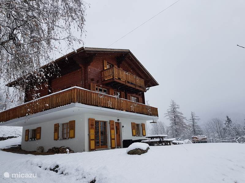Casa vacacional Suiza, Valais, Fiesch Chalet Chalet Verrel (abajo)