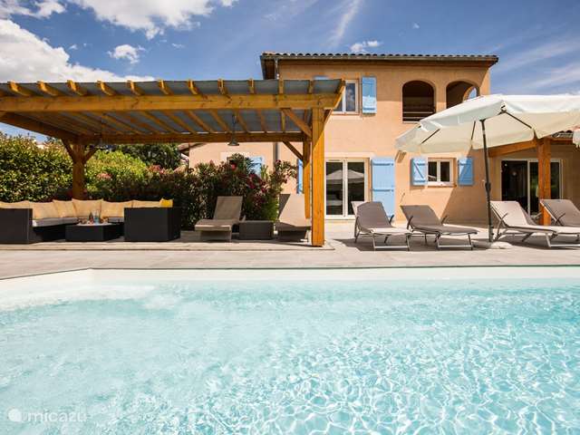 Vakantiehuis Frankrijk, Rhône-Alpes – villa Villa Ensoleillée met privé zwembad
