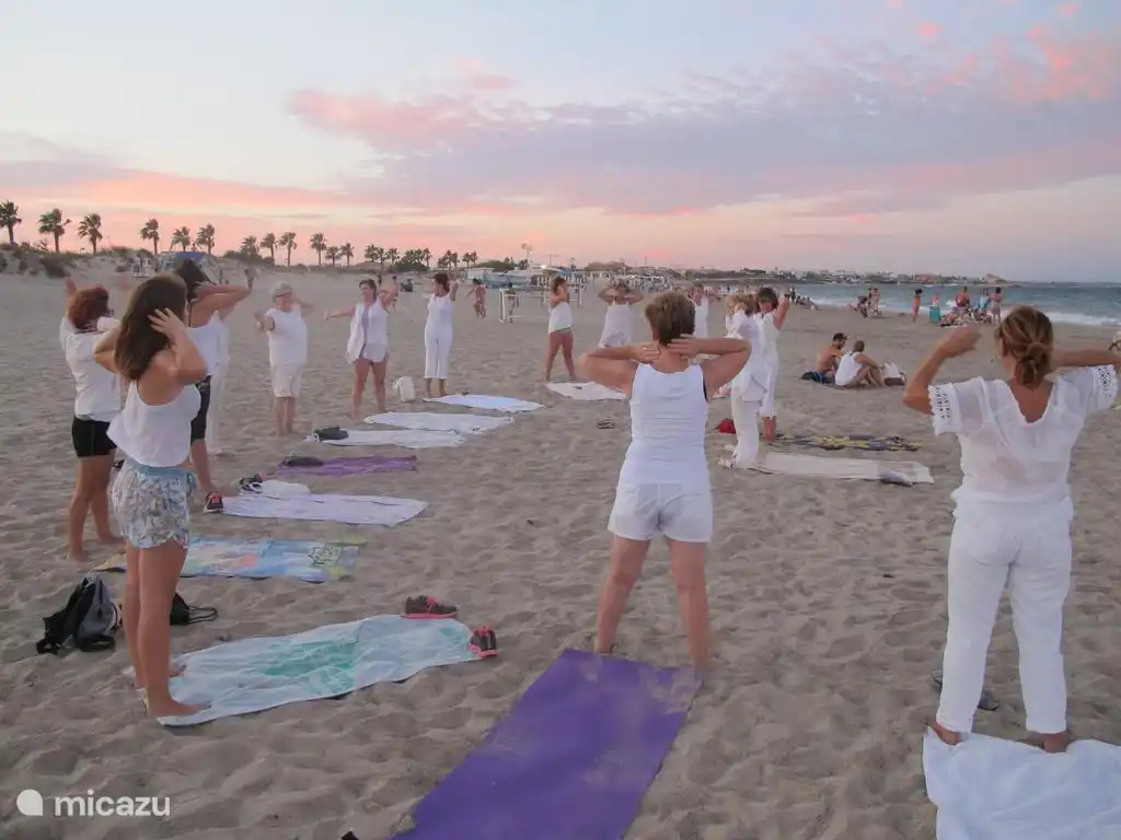 Possibilité de se détendre sur la plage.