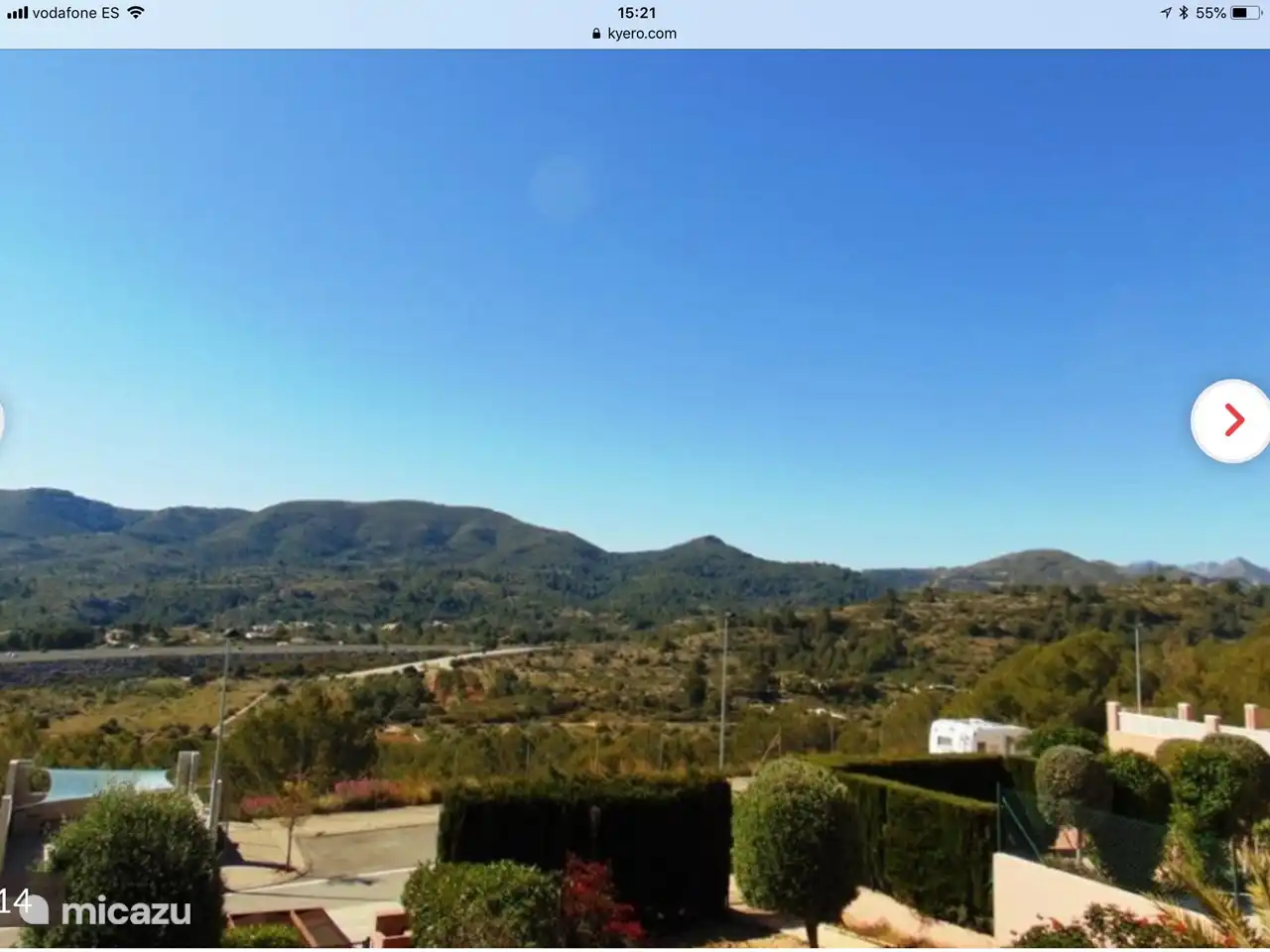 View from the living room