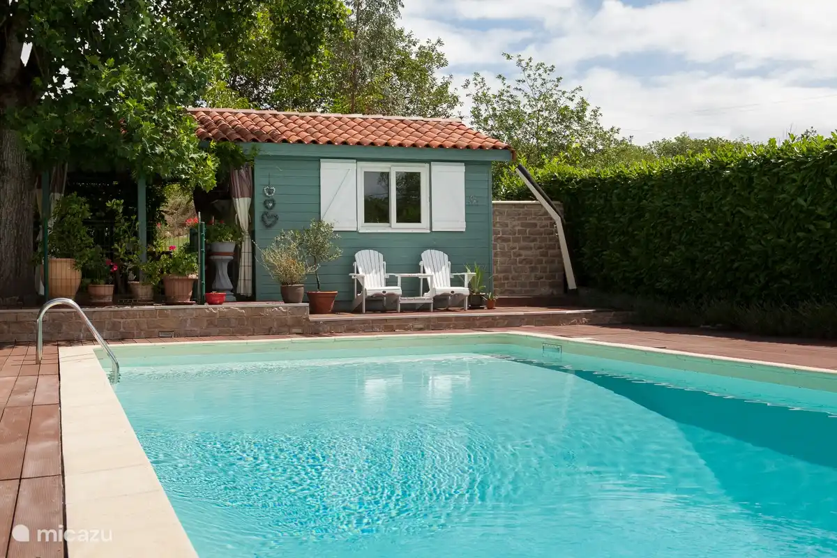 Le Petit Chateau in Frankreich, Lot, Bétaille - Gîte / Hütte