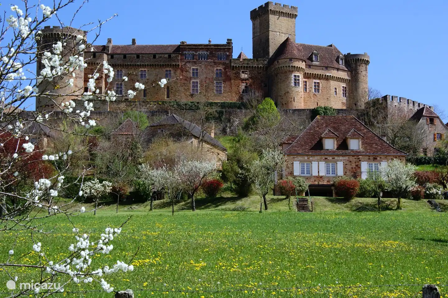 Castelnau Schloss In Prudhomat