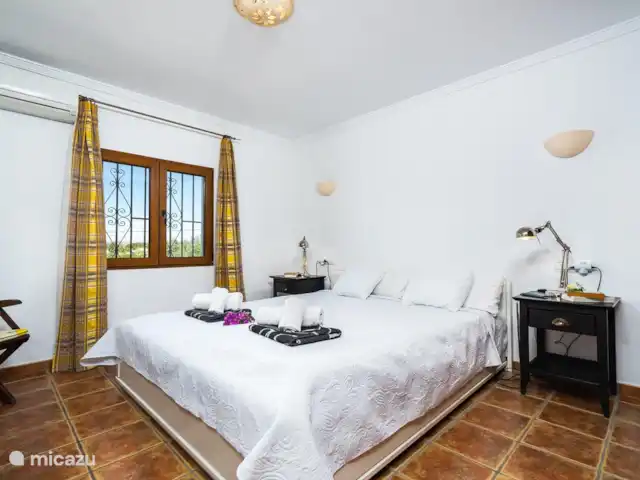 Casa Danesa | Espagne, Costa Blanca, Jávea - villa Une chambre spacieuse avec un lit double et la climatisation.