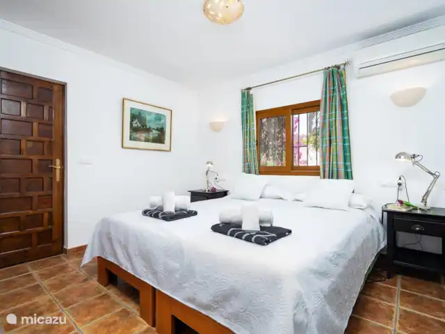 Casa Danesa | Espagne, Costa Blanca, Jávea - villa Une chambre spacieuse avec un lit double et la climatisation.