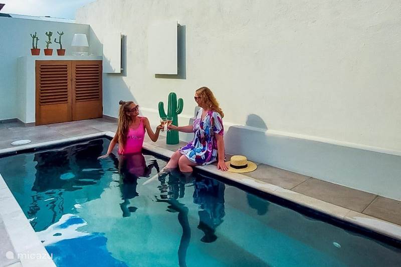 Vakantiehuis Aruba, Noord, Tanki Leendert Appartement Appartement 'Aloë Vera' met zwembad