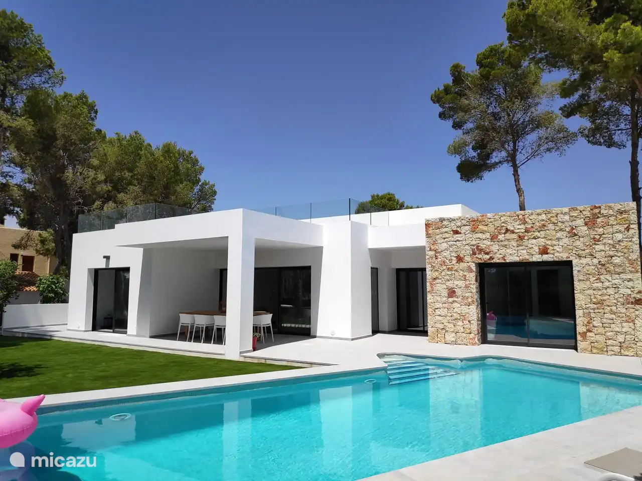 Voir Casa Manzano de la piscine