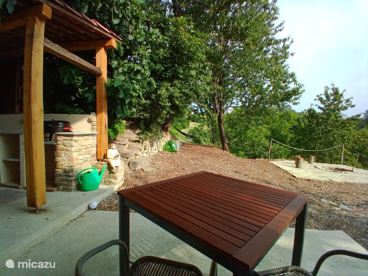 cocina al aire libre