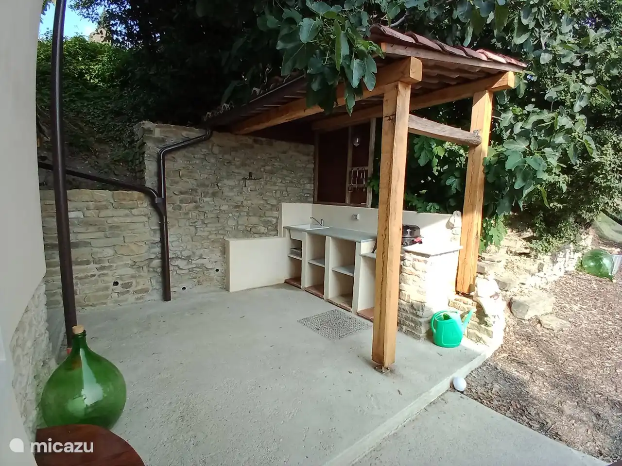 cocina al aire libre