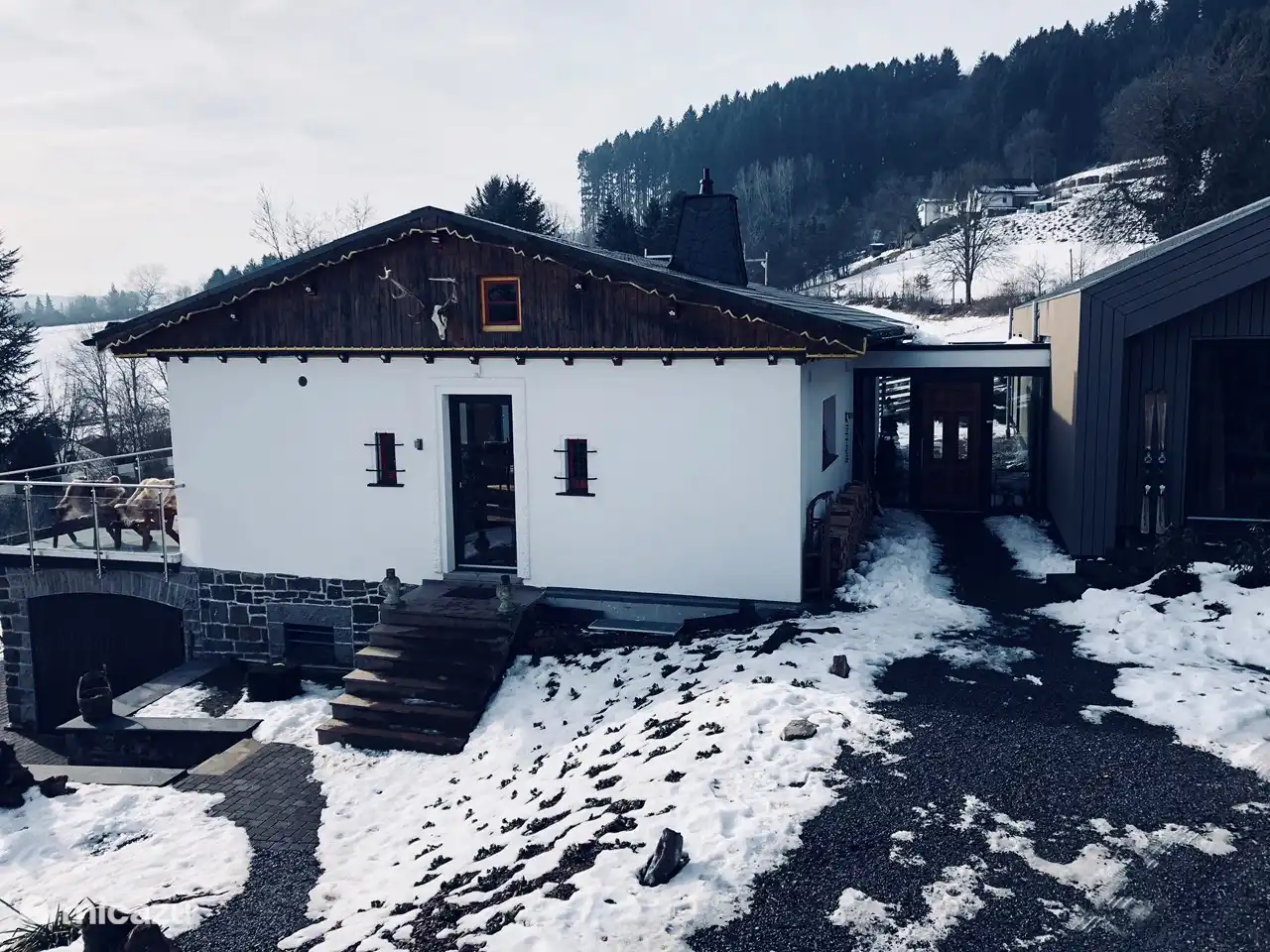 Waldhaus in Deutschland, Sauerland, Hallenberg - villa