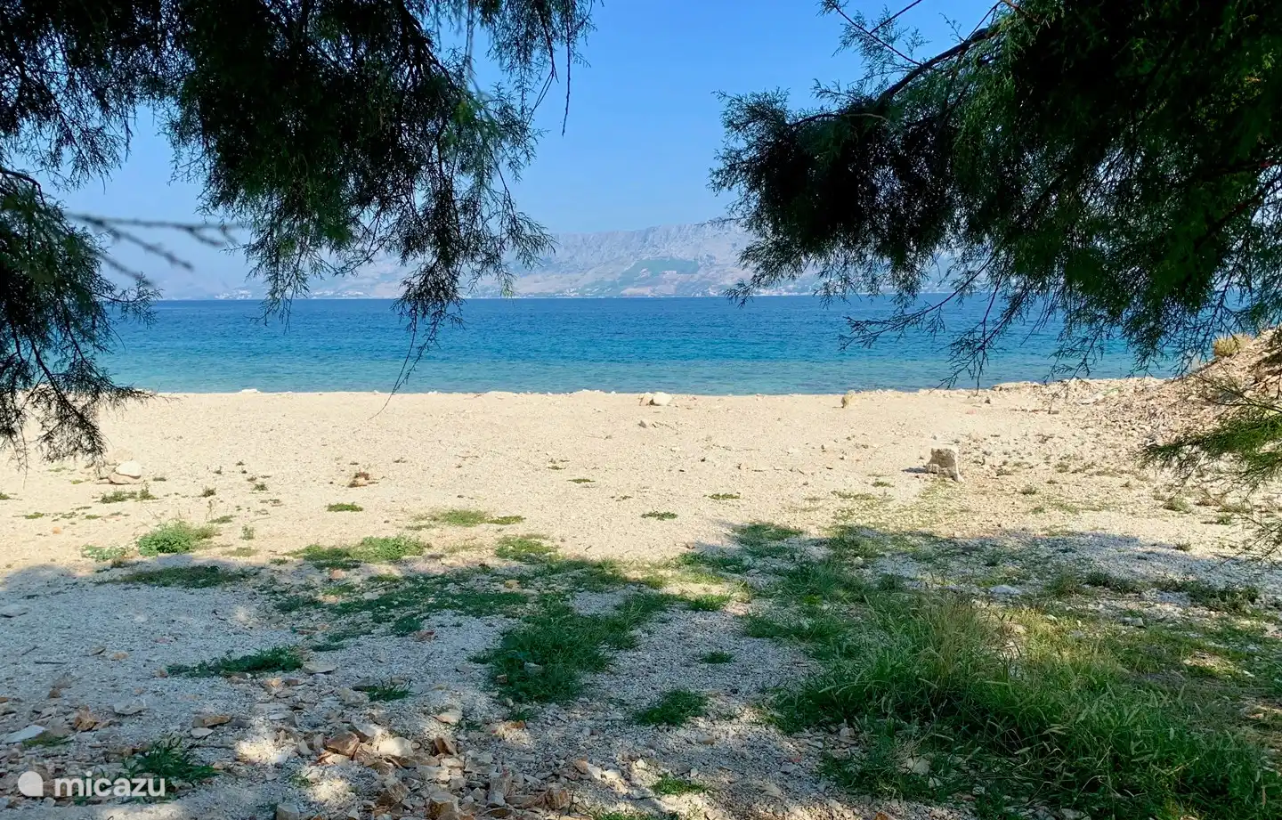 There are several beaches within walking distance around Villa Maral and with various shady spots!