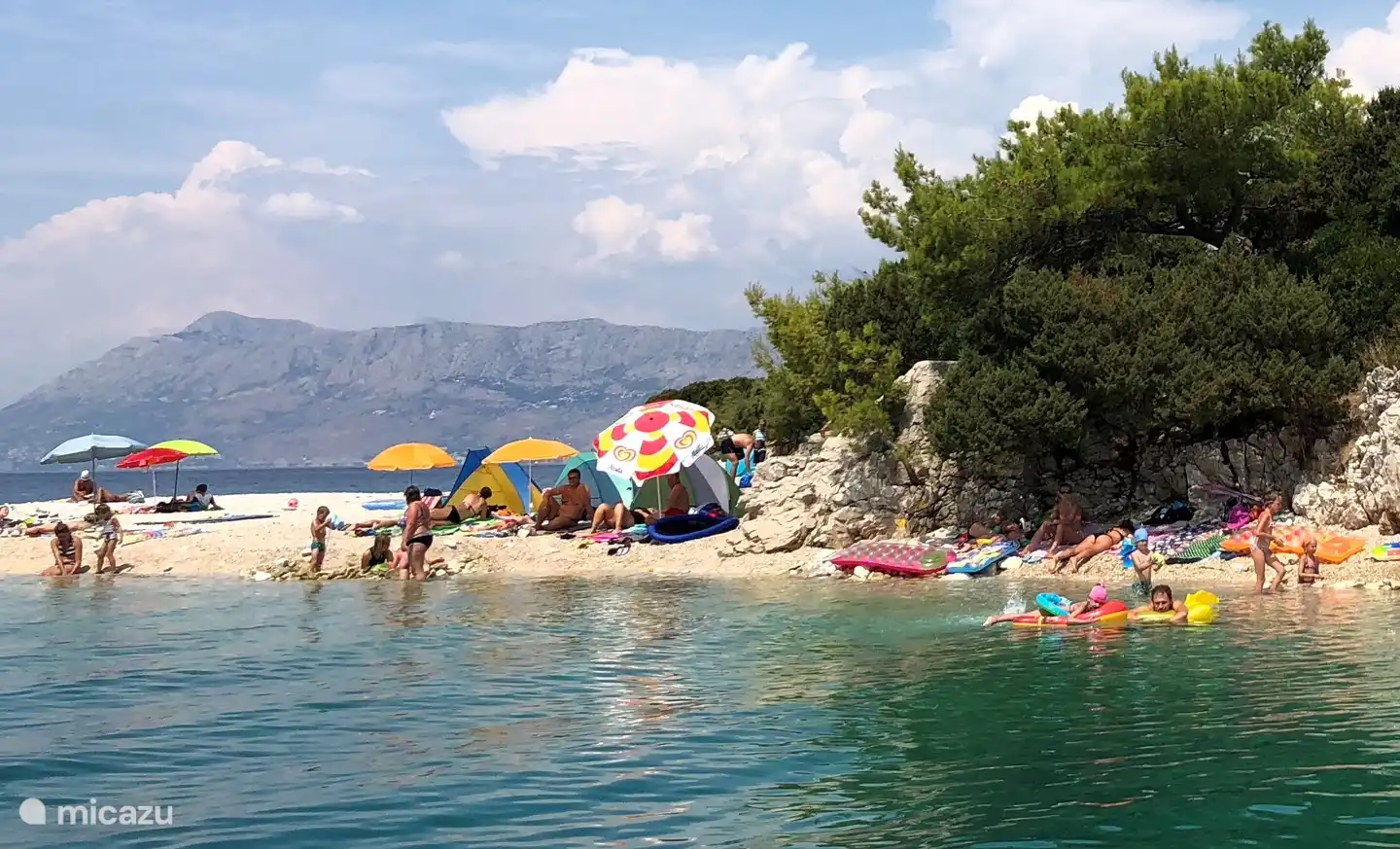 A2: beach 150 m away