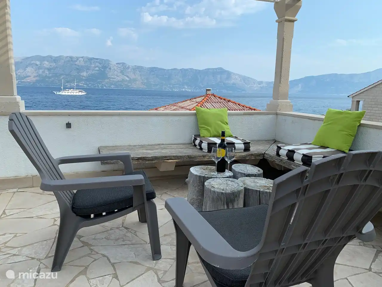 Sitting area on the common terrace