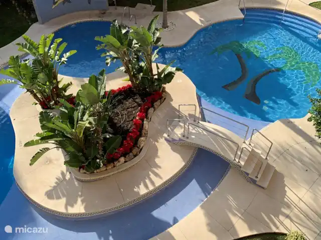 plage de palmiers | Espagne, Costa del Sol, Fuengirola - appartement Vue depuis le balcon