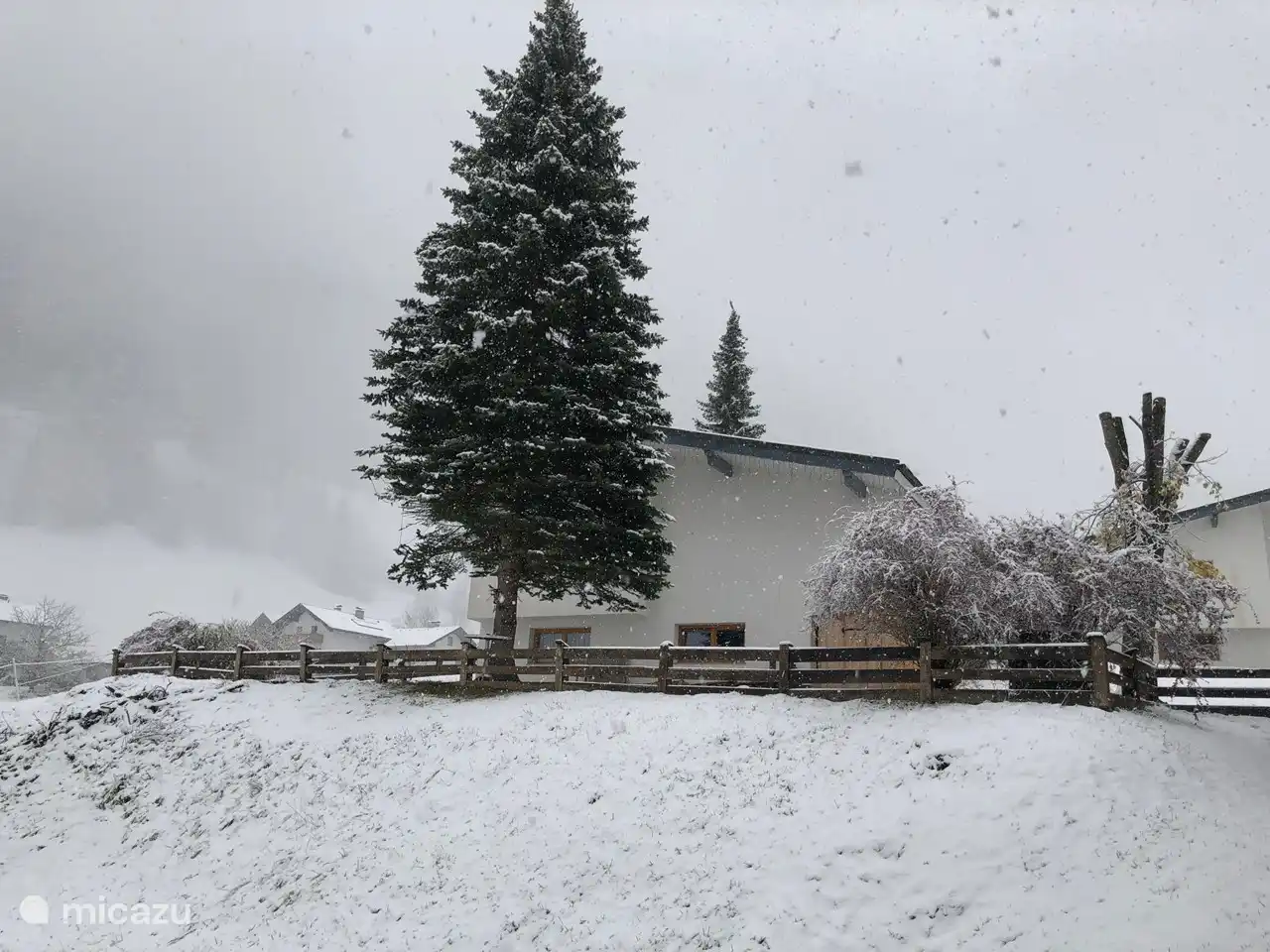 Vista desde el estacionamiento