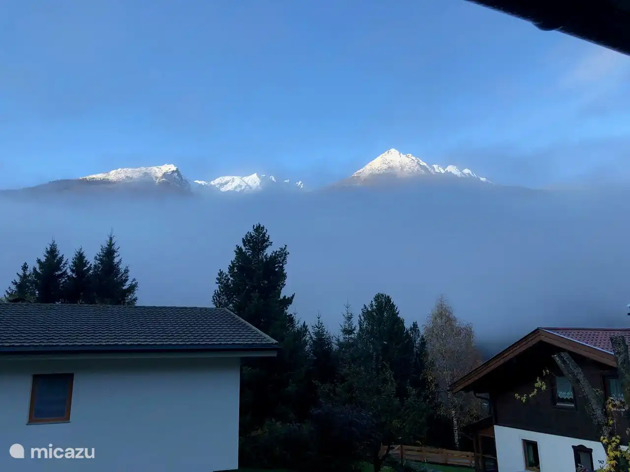 vista desde el balcón a mediados de mayo