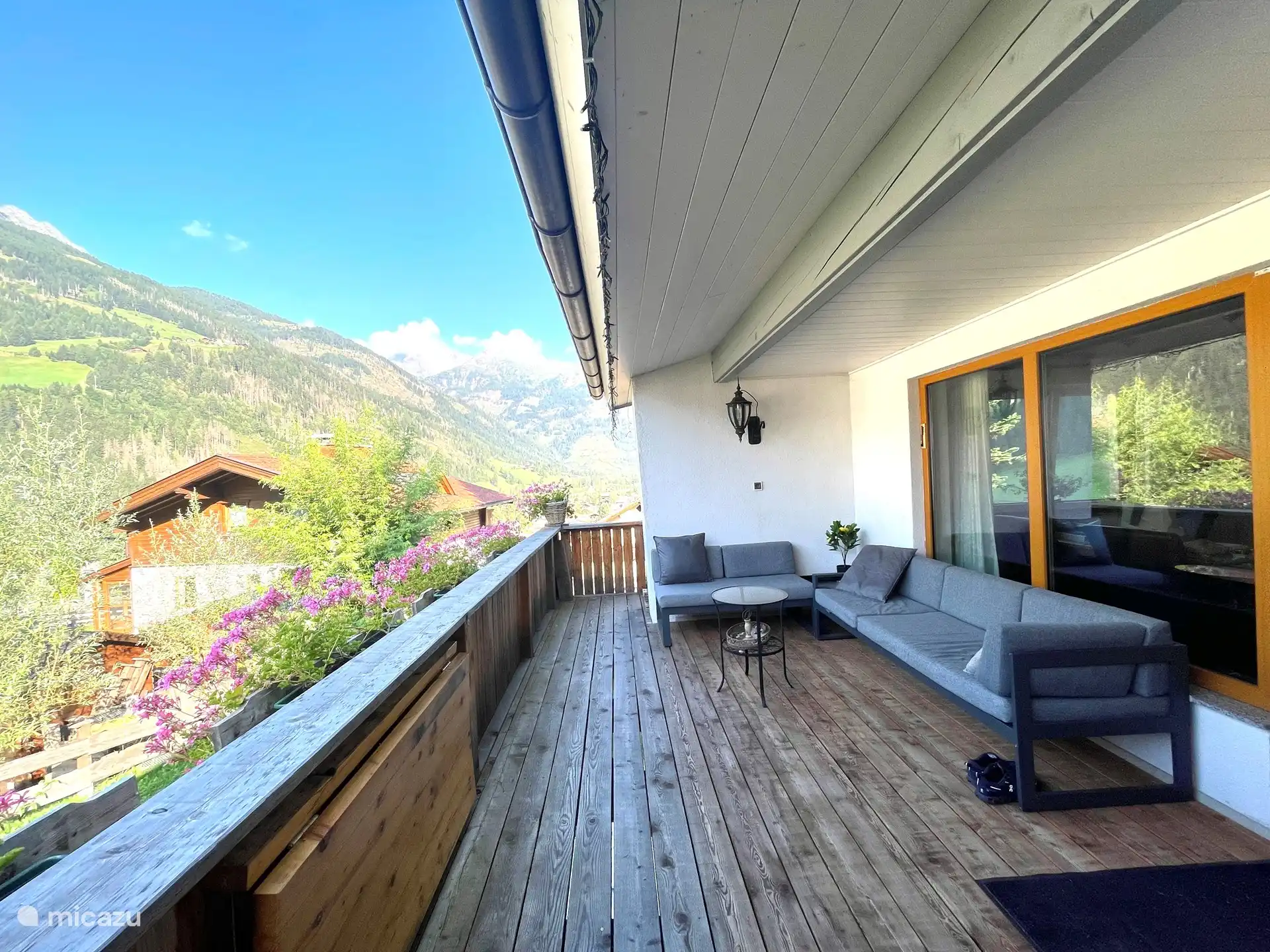 Balcón soleado extra grande