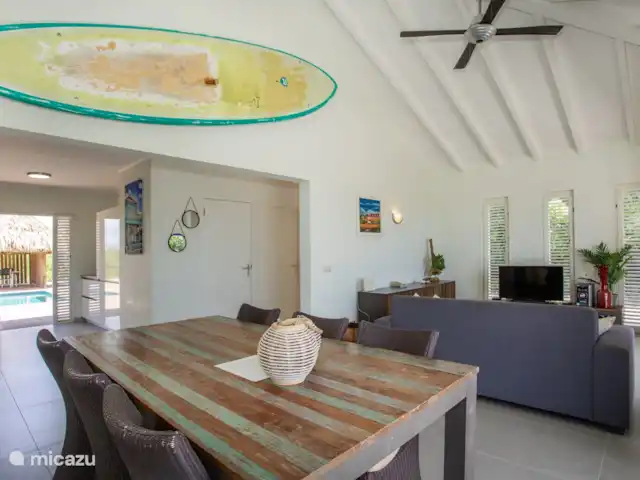 Villa Caribbean Passion huren in Curaçao, Banda Abou (west), Coral Estate, Rif St.Marie - villa Open keuken woonkamer