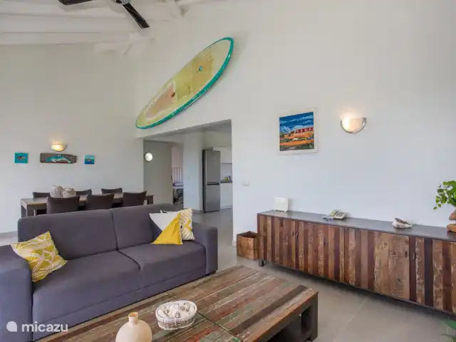 Villa Caribbean Passion huren in Curaçao, Banda Abou (west), Coral Estate, Rif St.Marie - villa Woonkamer