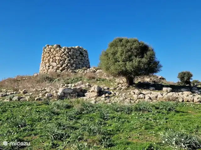 Villa Tana Margianis | Italie, Sardaigne, Perdaxius - villa Un Nuraghe, dont il y en a beaucoup sur l'île.