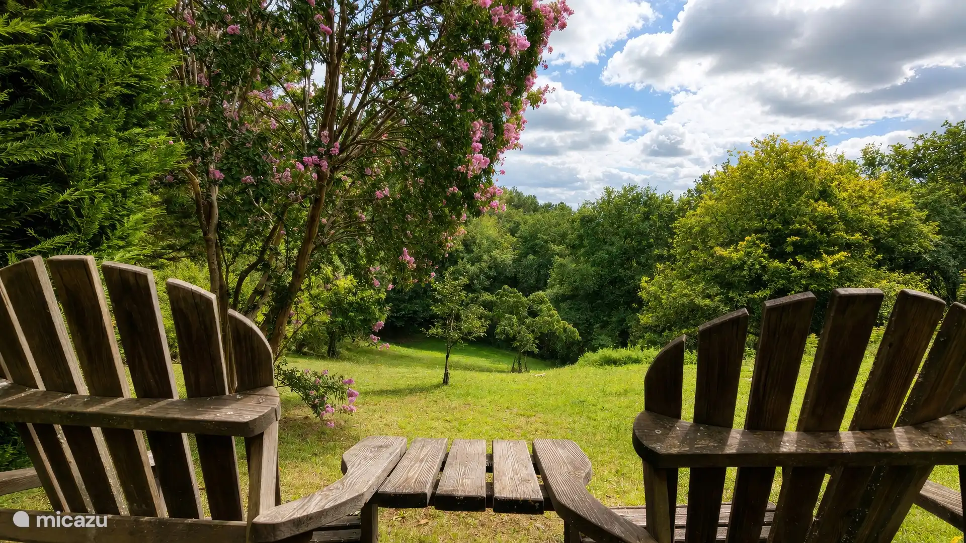 Vue depuis le jardin