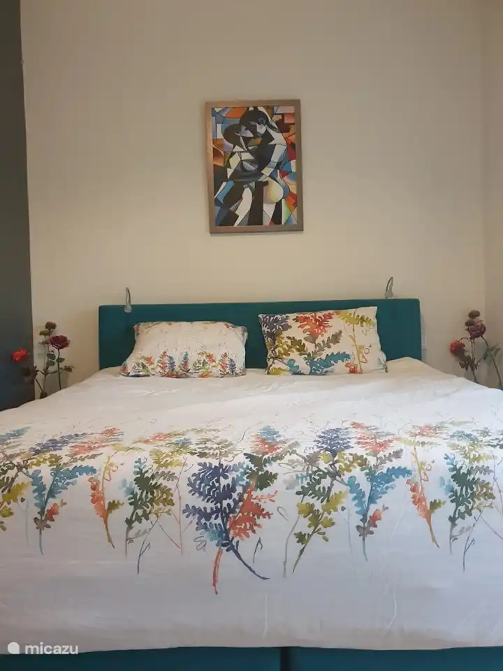 Attractive and bright room.