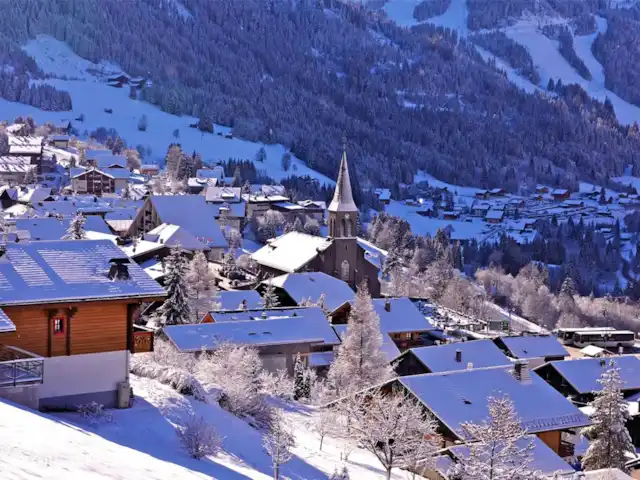 Le Hameau des 4 Saisons huren in Frankrijk, Haute-Savoie, Chatel - appartement Winterblik