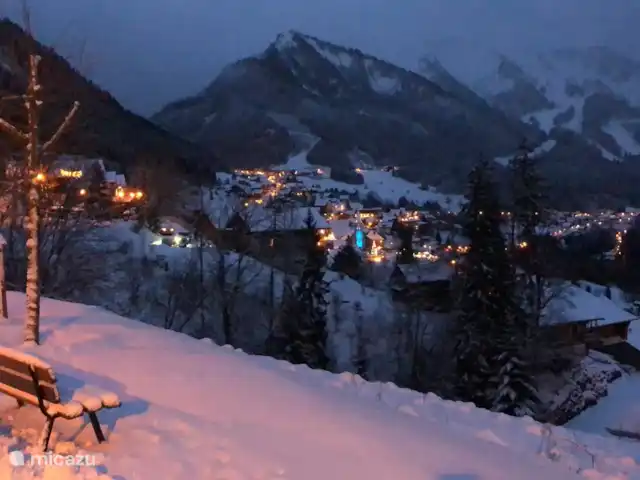Le Hameau des 4 Saisons huren in Frankrijk, Haute-Savoie, Chatel - appartement Prachtig uitzicht over winters Châtel