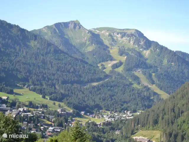 Le Hameau des 4 Saisons huren in Frankrijk, Haute-Savoie, Chatel - appartement Uitzicht op de Linga