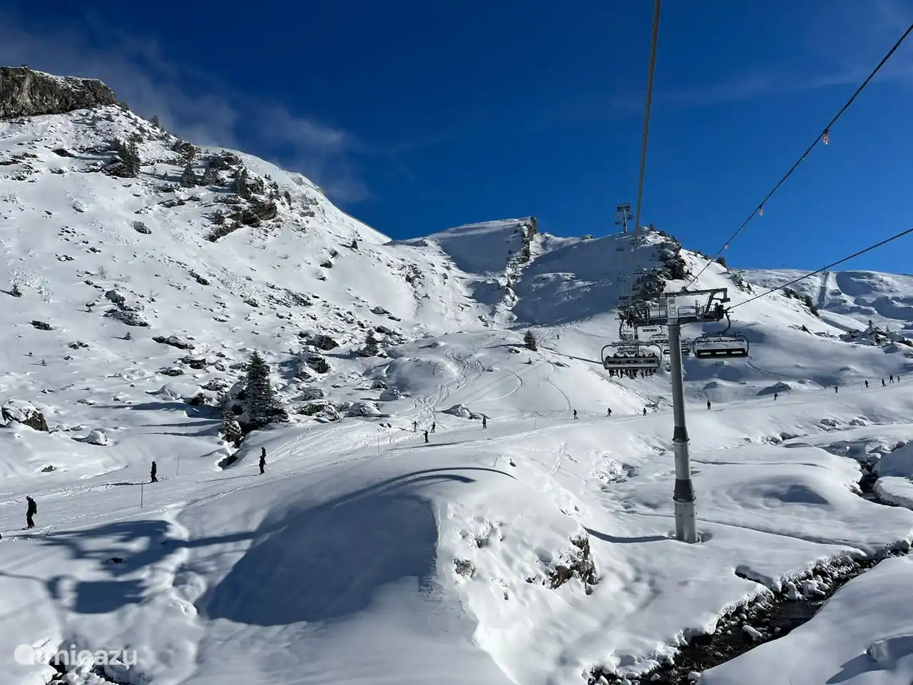 Sonnenverwöhntes Skigebiet