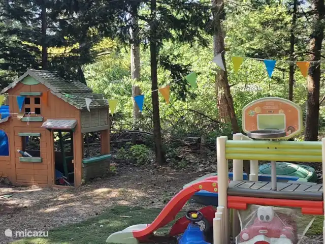 Location de Vacances Pays-Bas, Gueldre, Nunspeet, bungalow - Calando maison de jeu dans votre propre jardin