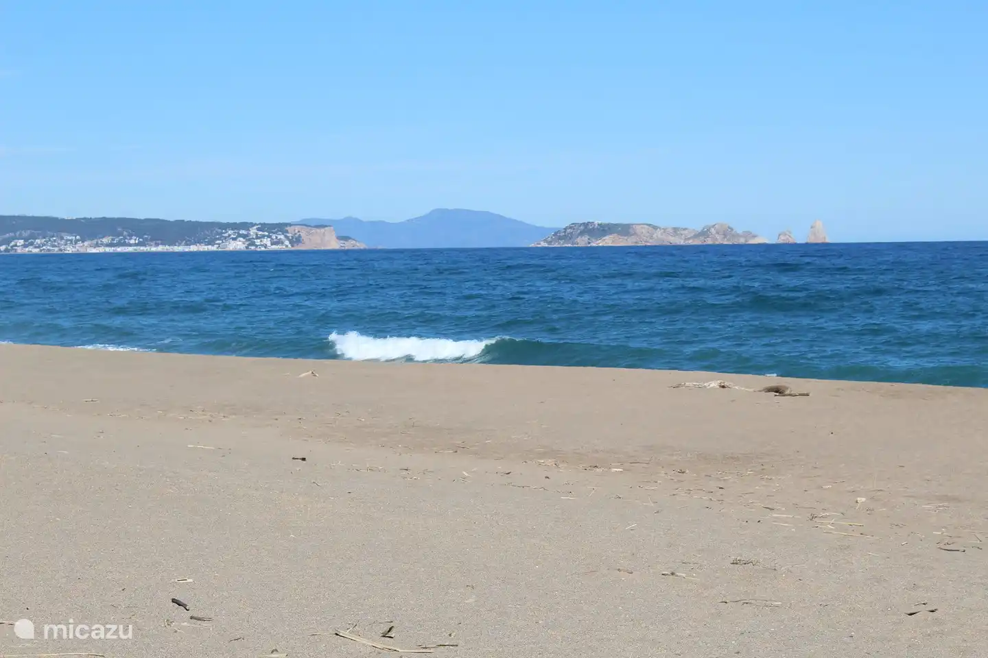 Sandstrand 600 m von Casa Mojo - Illes Medes entfernt