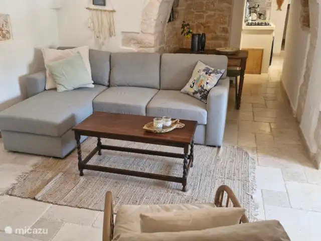Trullino Blanc | Italie, Pouilles (Puglia), Ostuni - villa Canapé