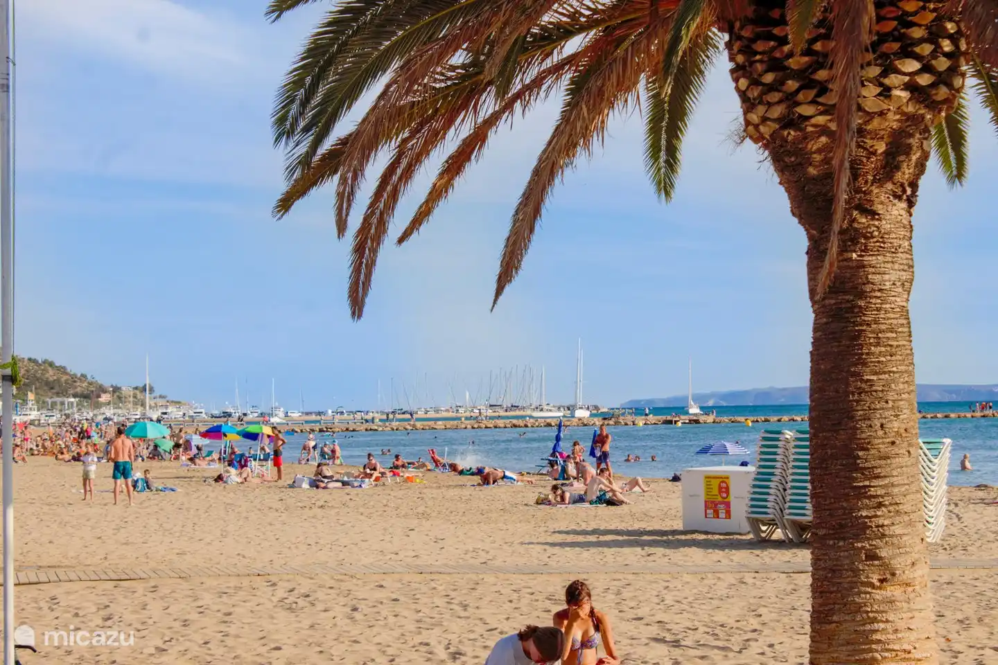 Roses Beach, 20 minutes walk.