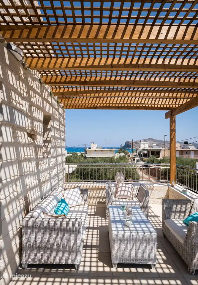 The view from the balcony.