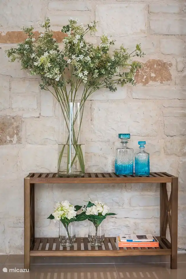 Beautiful stone inside wall ..