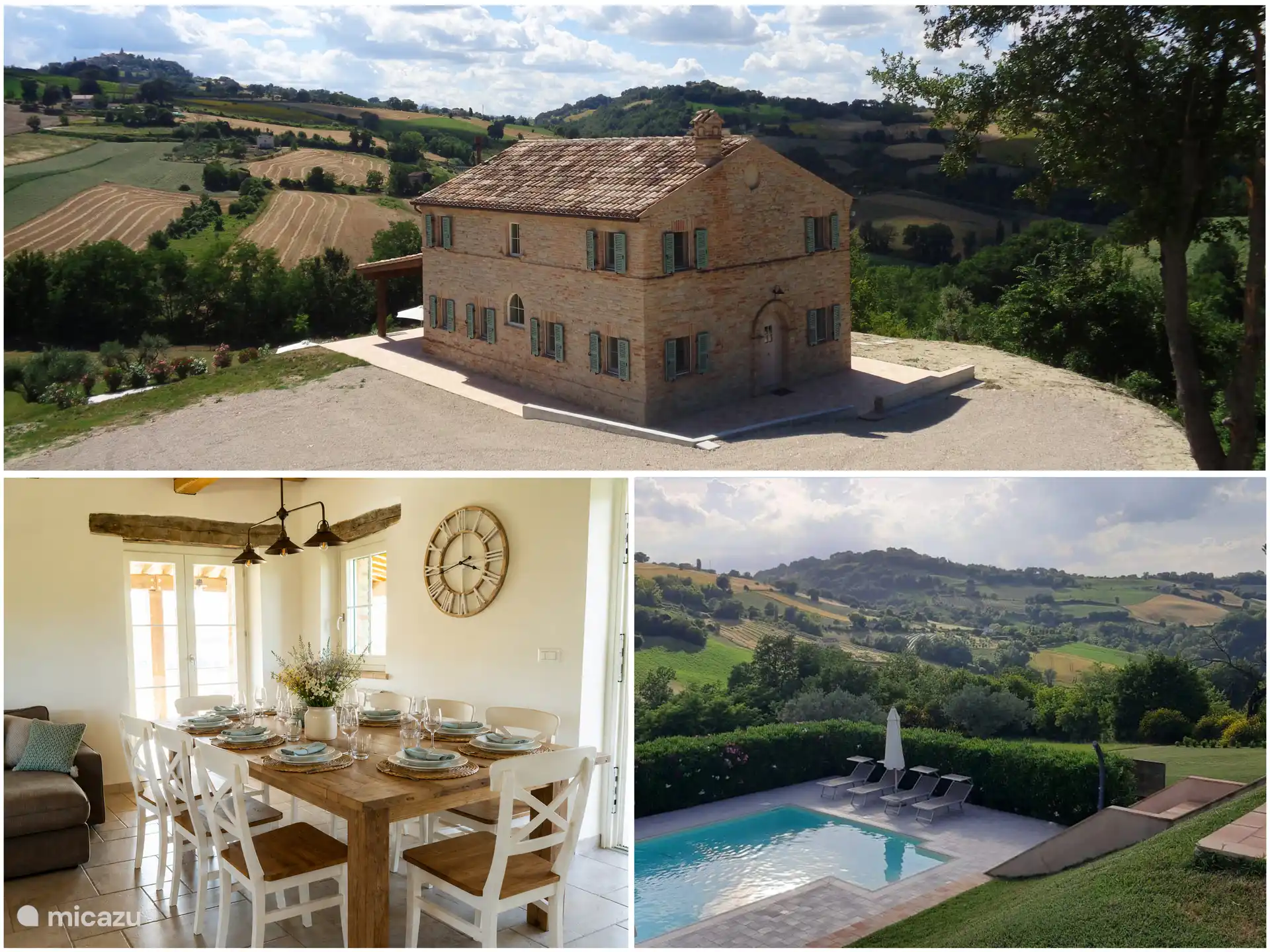 villa huren in Carassai, Marche, Italië - Casa Belmonte