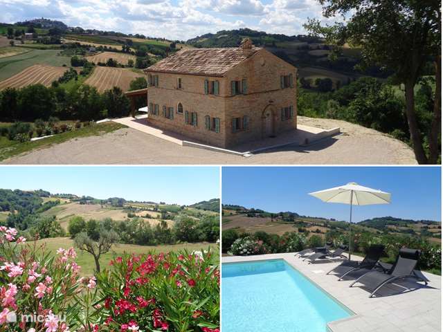 Holiday home in Italy, Marche, Monte Rinaldo - villa Casa Belmonte