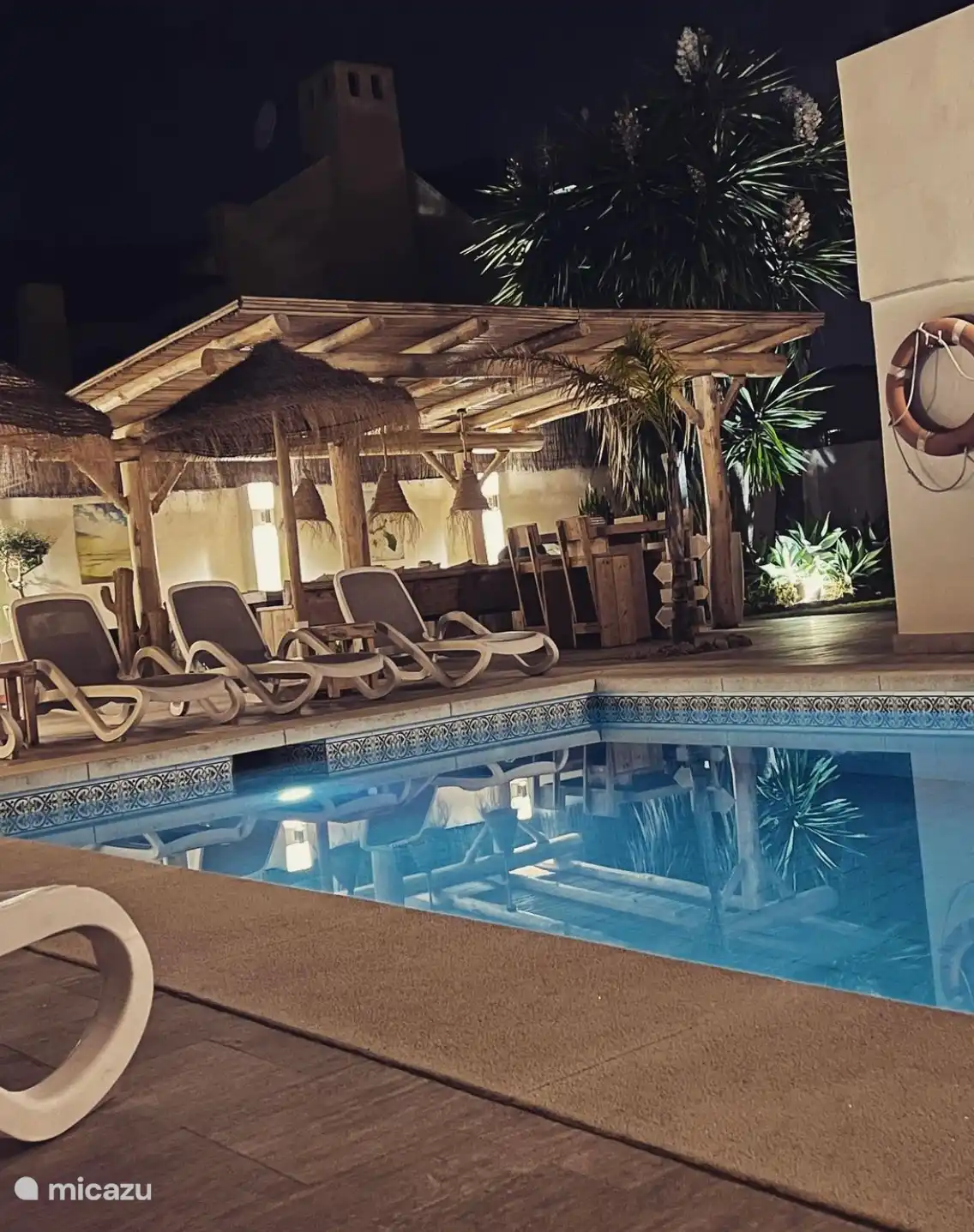 Pool by night