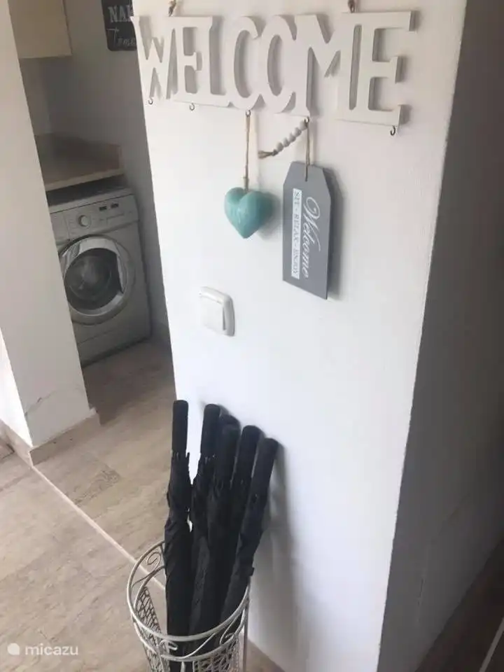 Waschmachine und Regenschirmen zu nutzen