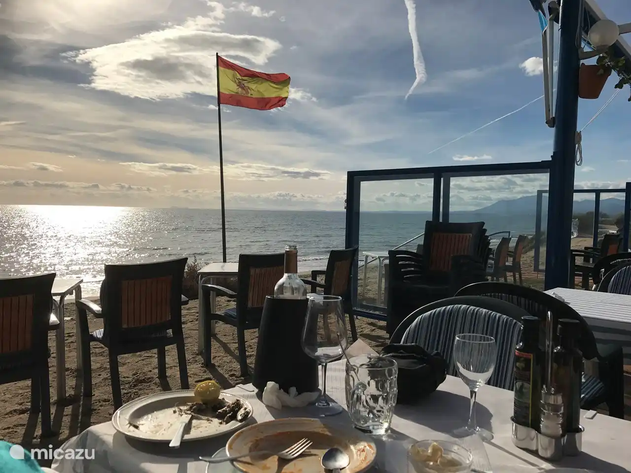 Chiringuito-Restaurant am Strand