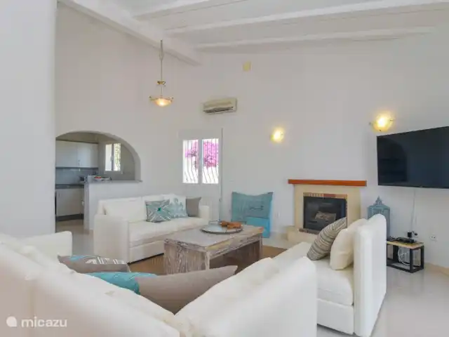 Villa La Perla MORAIRA | Espagne, Costa Blanca, Cumbre del Sol - villa Le salon avec smart TV.