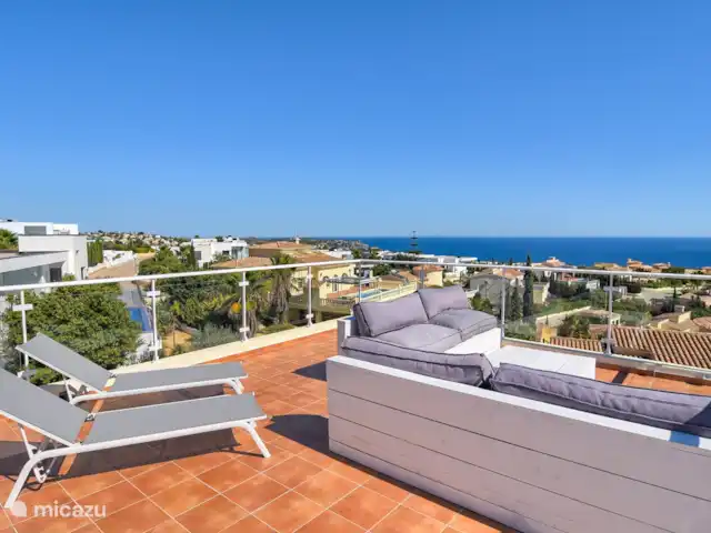 Villa La Perla MORAIRA | Espagne, Costa Blanca, Cumbre del Sol - villa Notre toit-terrasse