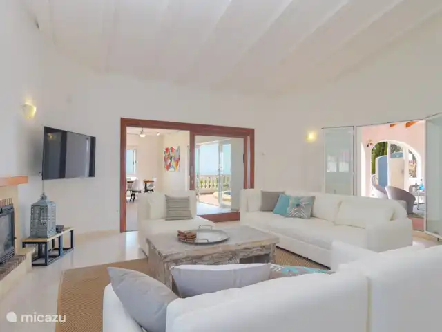 Villa La Perla MORAIRA | Espagne, Costa Blanca, Cumbre del Sol - villa Le salon cosy avec WIFI et TV Flandre !